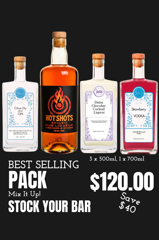 Stock Your Bar Pack 3 x 500ml + 1 x 700ml