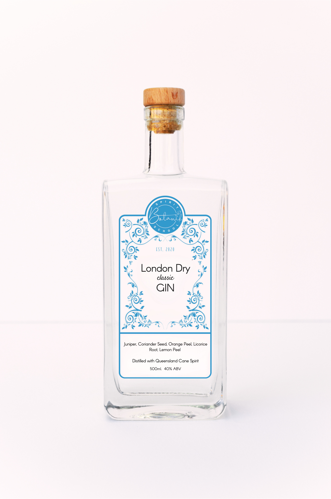 Botanik London Dry Gin - Classic - 500ml 6 PACK CASE