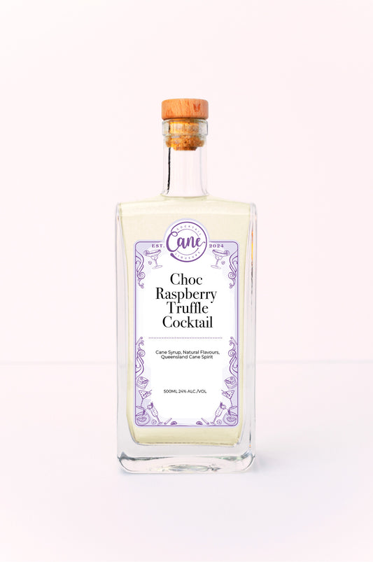 Choc Raspberry Truffle Cocktail | Cane Cocktail Liqueurs