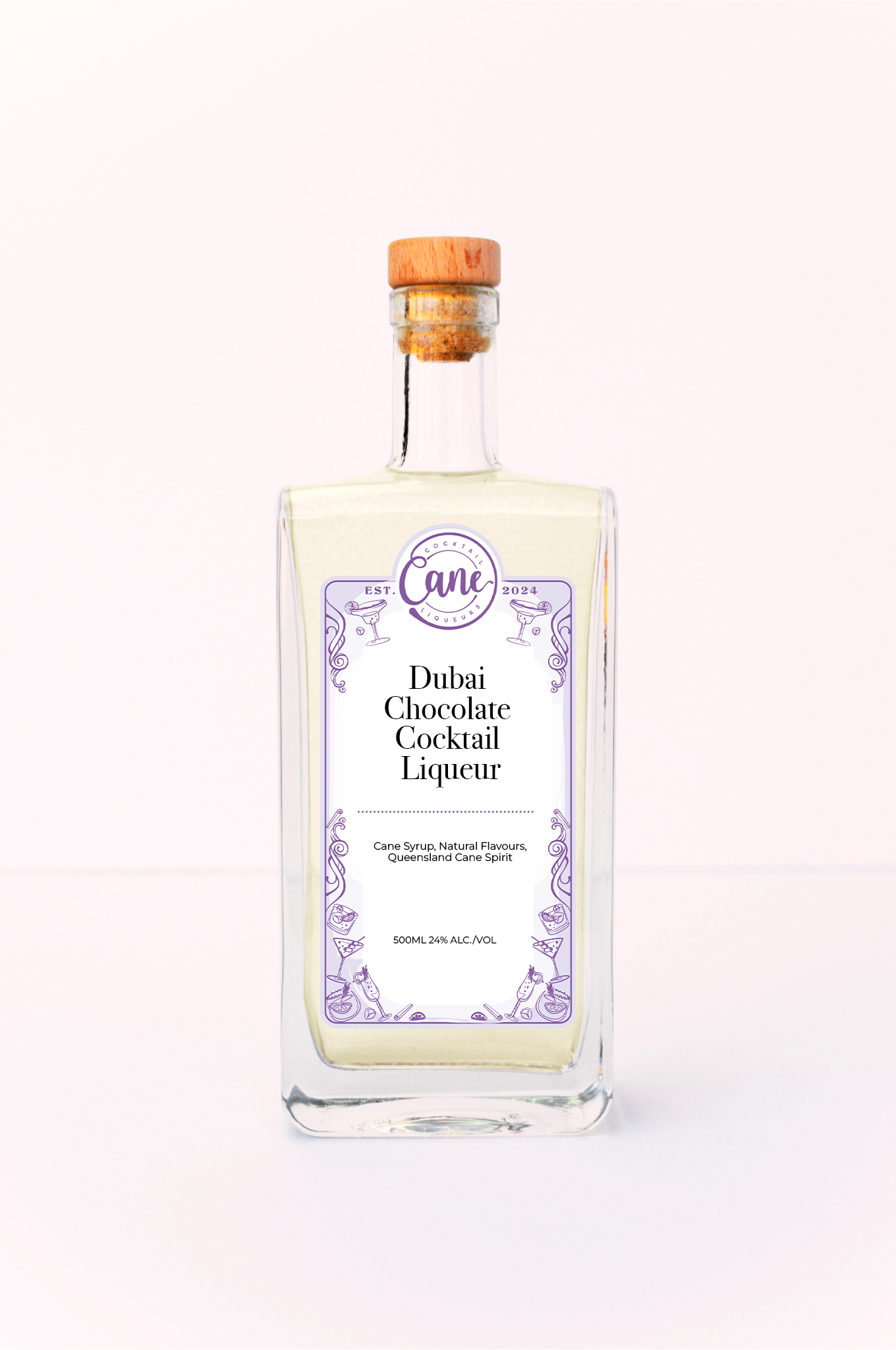 Dubai Chocolate Cocktail Liqueur | Cane Cocktail Liqueurs