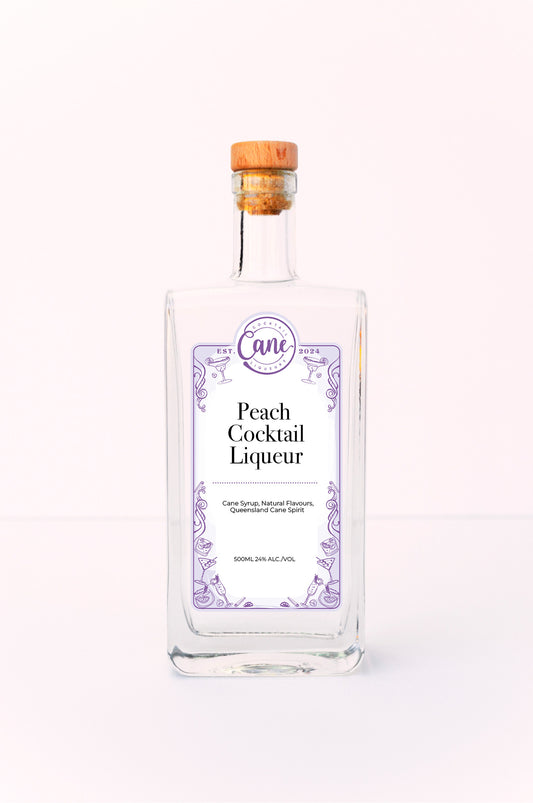 Peach Cocktail | Cane Cocktail Liqueurs