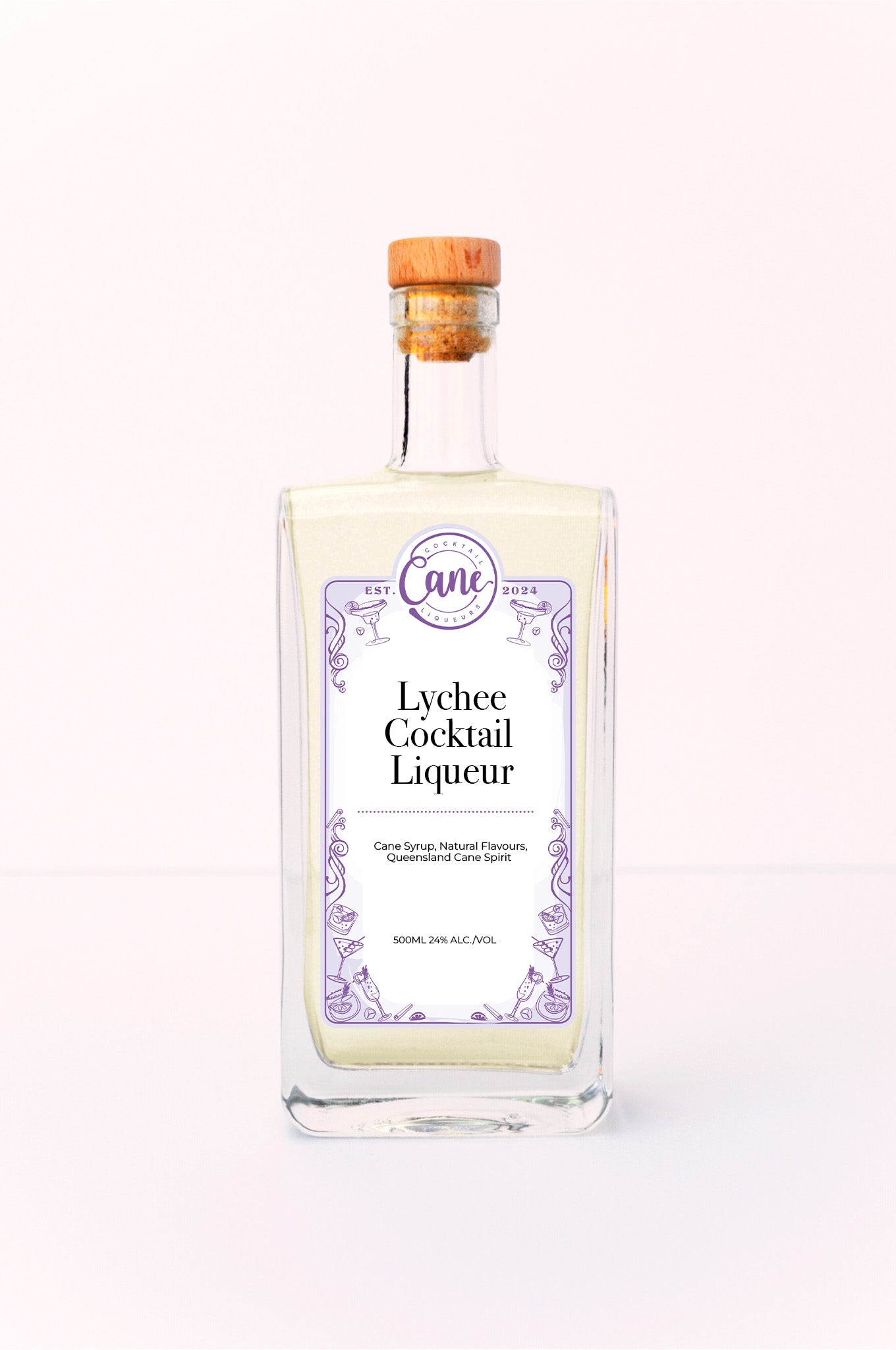 Lychee Cocktail 6 PACK | Cane Cocktail Liqueurs