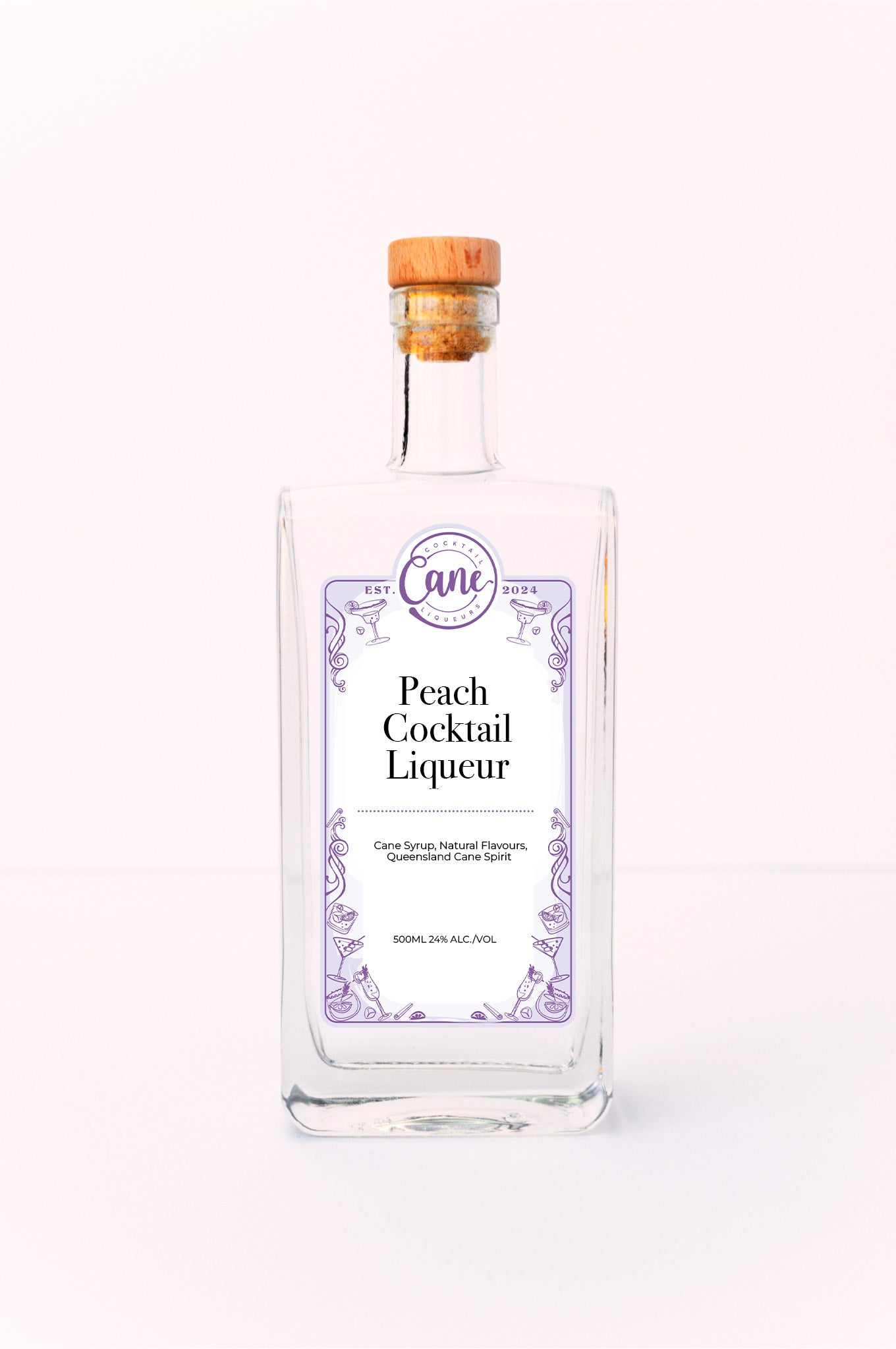 Peach Cocktail | Cane Cocktail Liqueurs