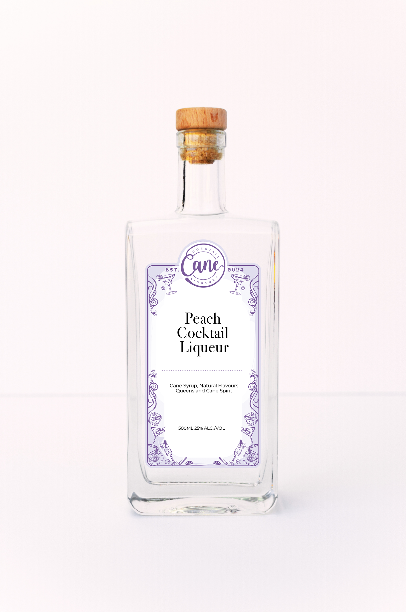 Peach Cocktail | Cane Cocktail Liqueurs