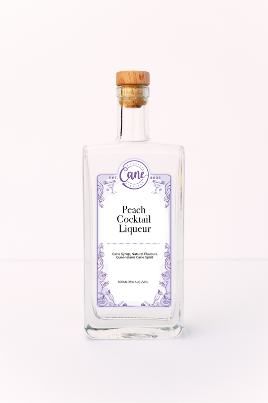 Peach Cocktail | Cane Cocktail Liqueurs