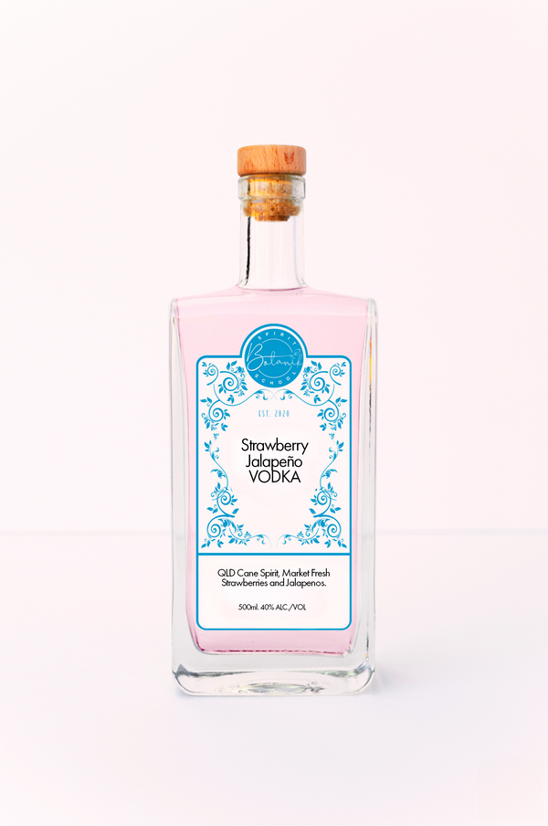 Strawberry Jalapeno VODKA - 500ml