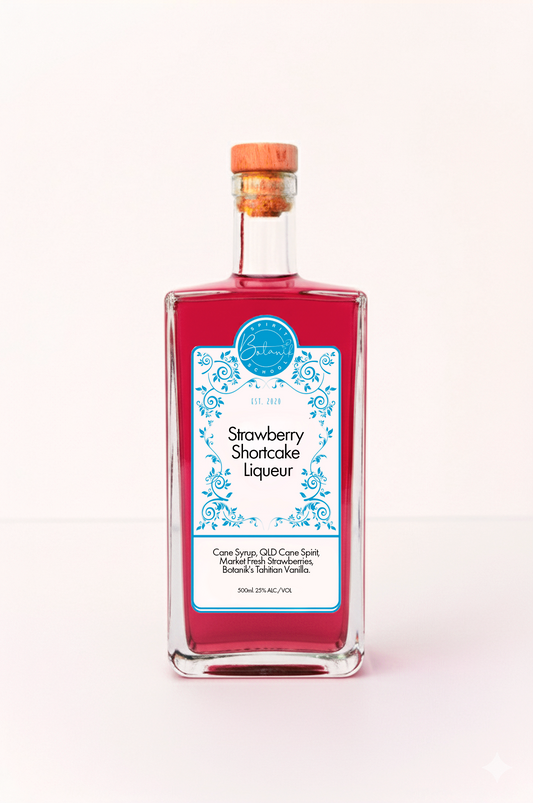 Strawberry Shortcake Liqueur